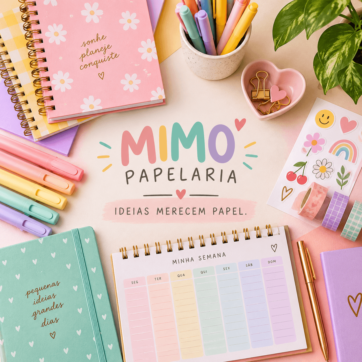 Mimo Papelaria · Ideias no papel